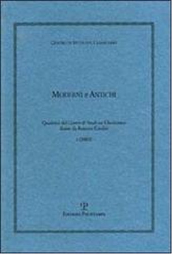 Moderni antichi quaderni - -, antichi.